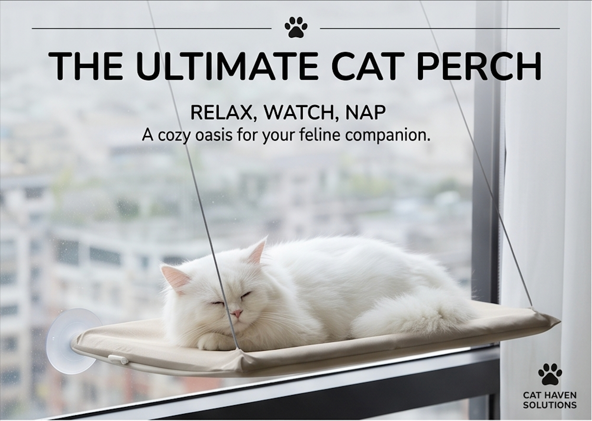 The Vista Cat Window Hammock